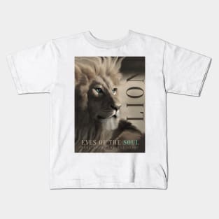 White Lion Magic Fine Art Kids T-Shirt